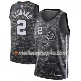 Maillot Basket Homme San Antonio Spurs Kawhi Leonard 2 Nike City Edition Swingman